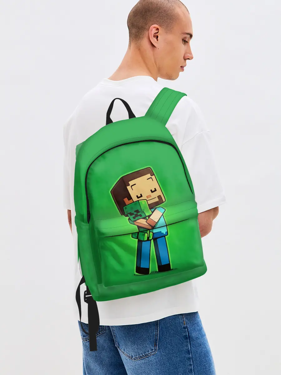 Рюкзак джинсовый / MINECRAFT