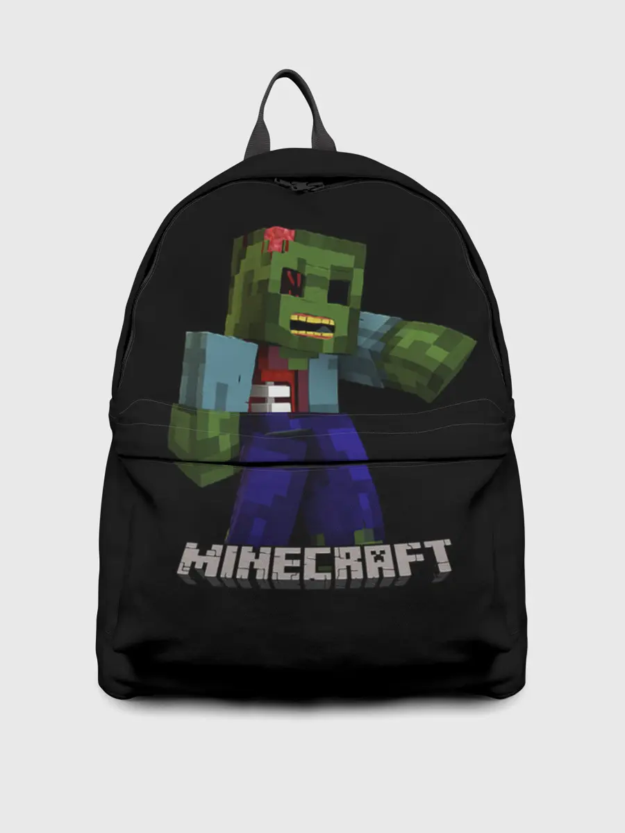 Рюкзак джинсовый / MINECRAFT ЗОМБИ