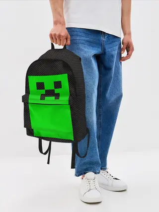 Рюкзак джинсовый / MINECRAFT