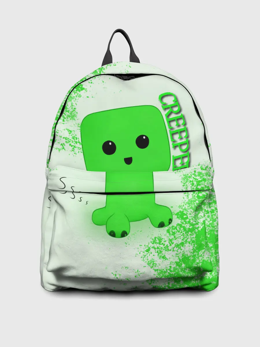 Рюкзак джинсовый / MINECRAFT CREEPER