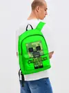 Рюкзак джинсовый / MINECRAFT CREEPER