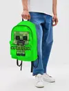 Рюкзак джинсовый / MINECRAFT CREEPER