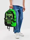 Рюкзак джинсовый / MINECRAFT CREEPER
