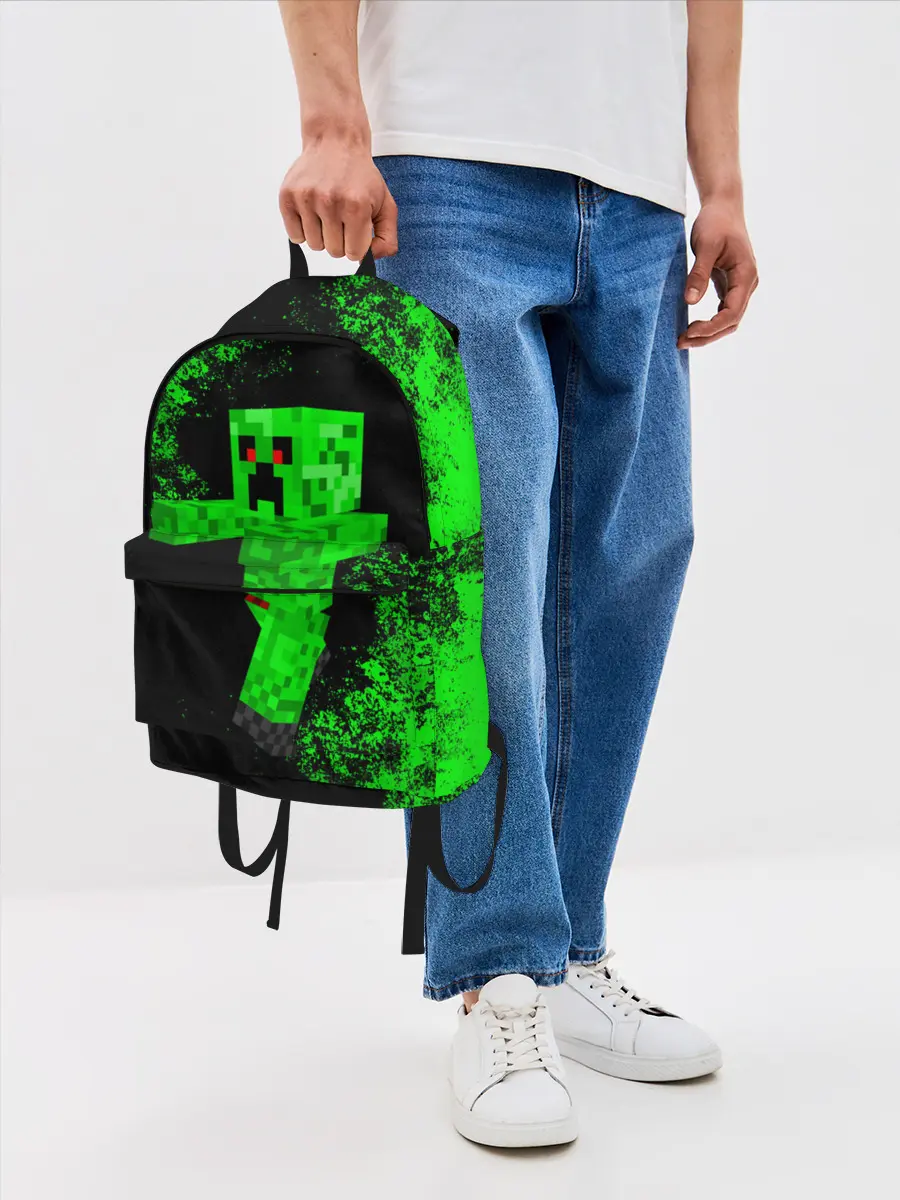 Рюкзак джинсовый / MINECRAFT