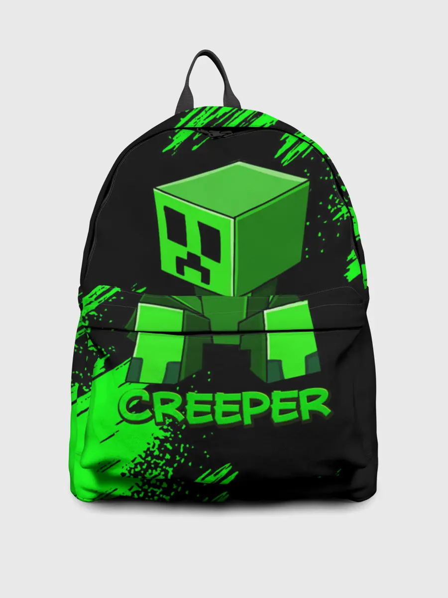 Рюкзак джинсовый / MINECRAFT CREEPER