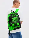 Рюкзак джинсовый / MINECRAFT CREEPER