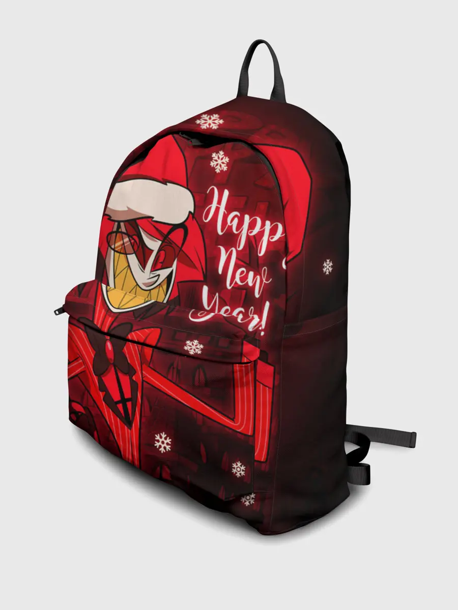 Рюкзак джинсовый / Новогодний Отель Хазбин