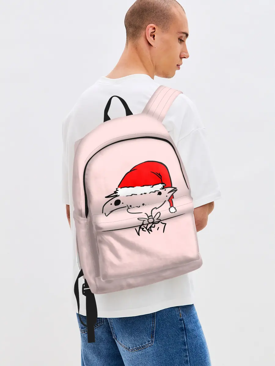 Рюкзак джинсовый / Отель Хазбин