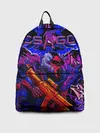 Рюкзак джинсовый / CS GO hyper beast IMBAskin