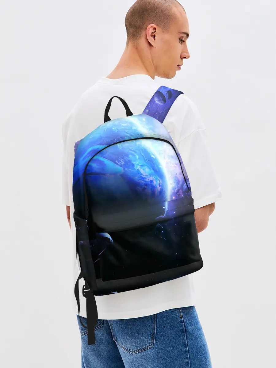 Рюкзак джинсовый / ЗЕМЛЯ