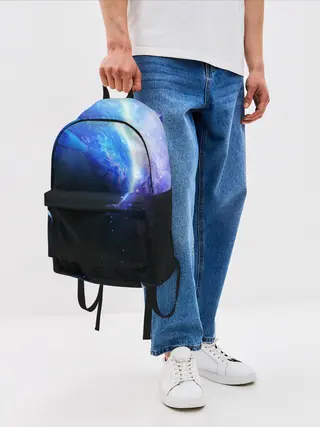 Рюкзак джинсовый / ЗЕМЛЯ