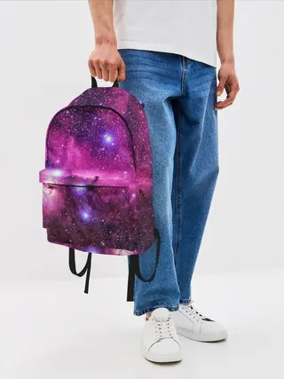 Рюкзак джинсовый / КОСМОС