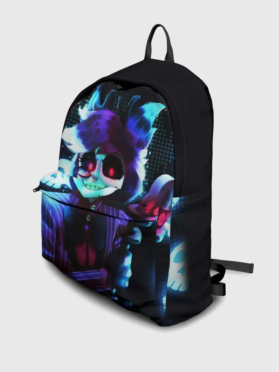 Рюкзак джинсовый / Отель Хазбин