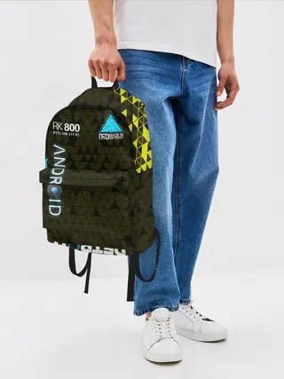 Рюкзак джинсовый / DETROIT: BECOME HUMAN.