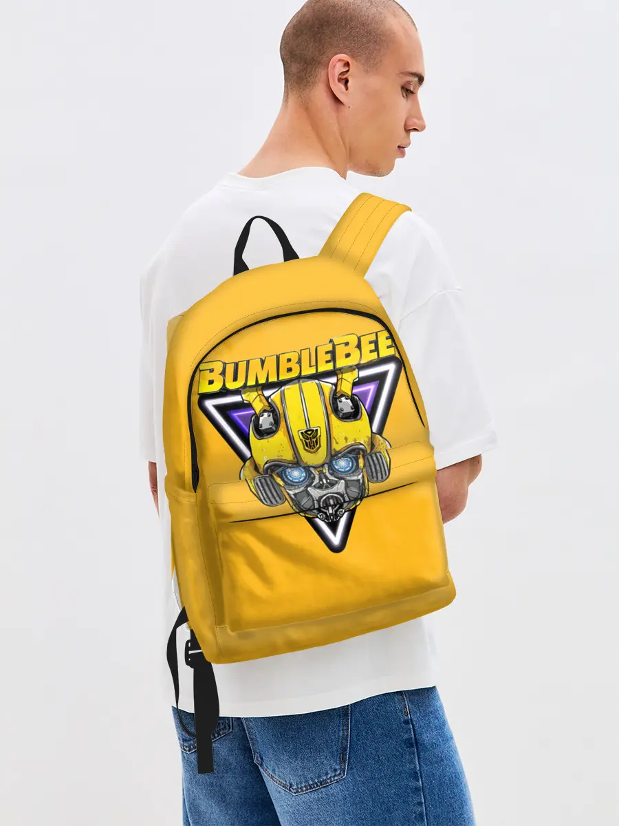 Рюкзак джинсовый / Трансформеры Bumblebee