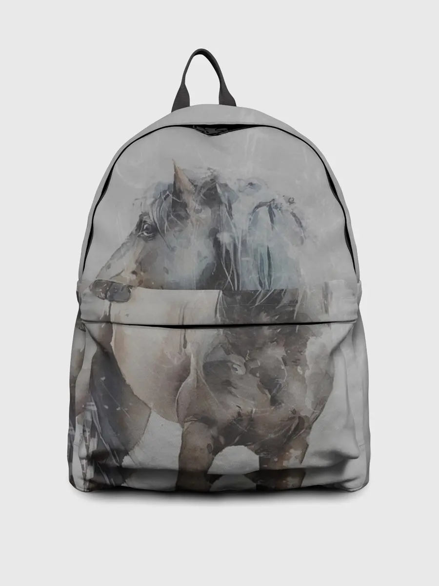 Рюкзак джинсовый / лошадь