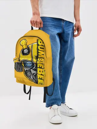 Рюкзак джинсовый / Transformers Bumblebee