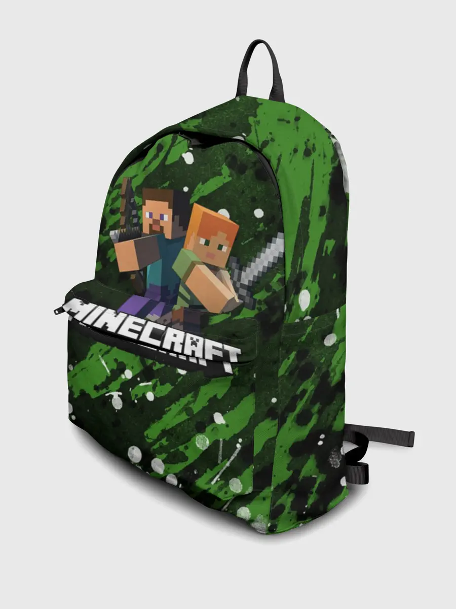 Рюкзак джинсовый / Minecraft / Майнкрафт