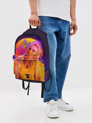 Рюкзак джинсовый / Billie Eilish