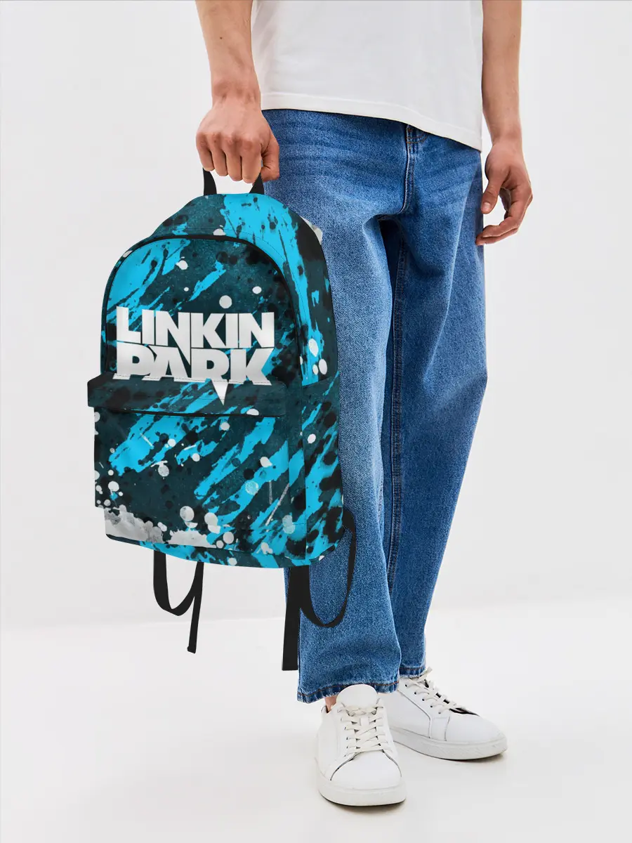 Рюкзак джинсовый / Linkin Park