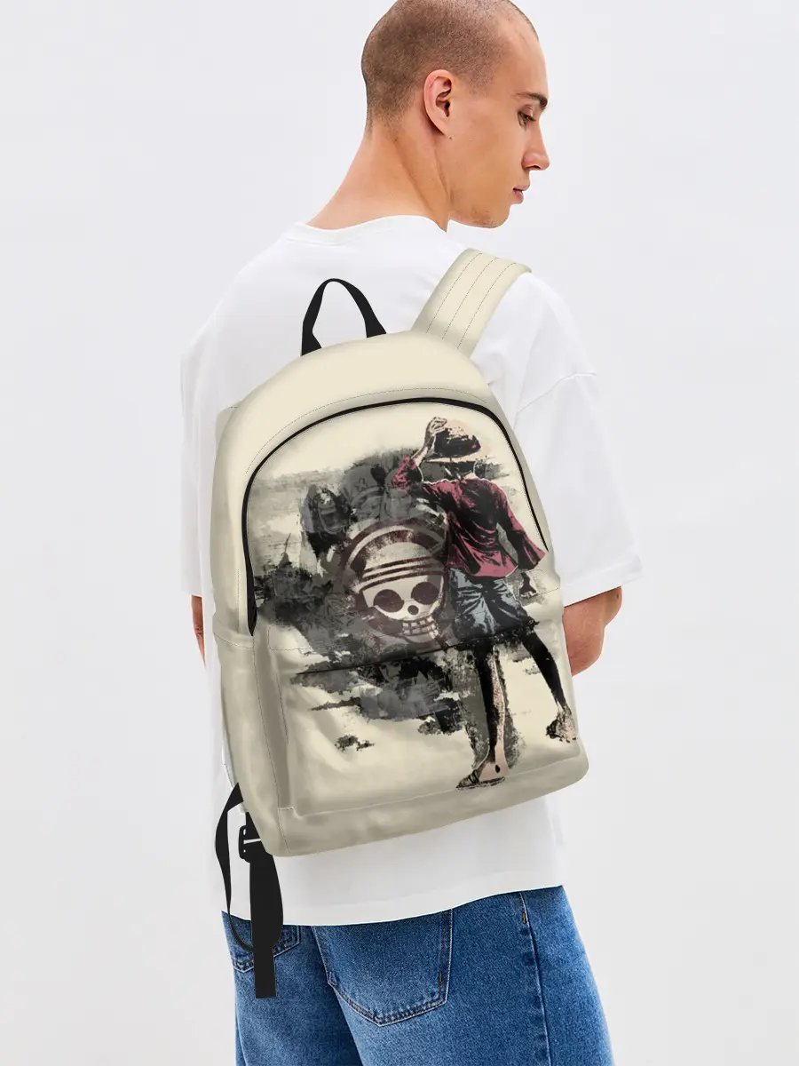 Рюкзак джинсовый / Пиратский остров One Piece