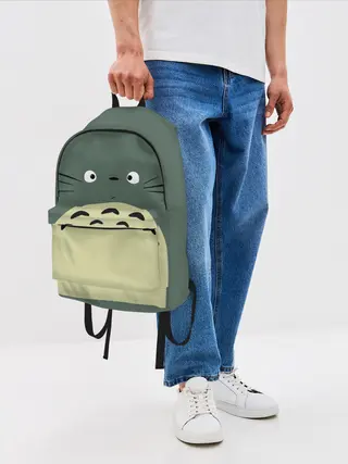 Рюкзак джинсовый / totoro