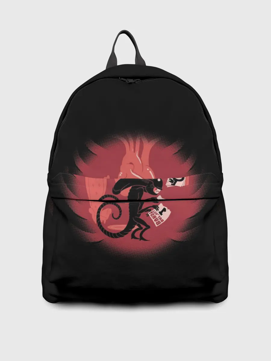 Рюкзак джинсовый / Чужой внутри меня