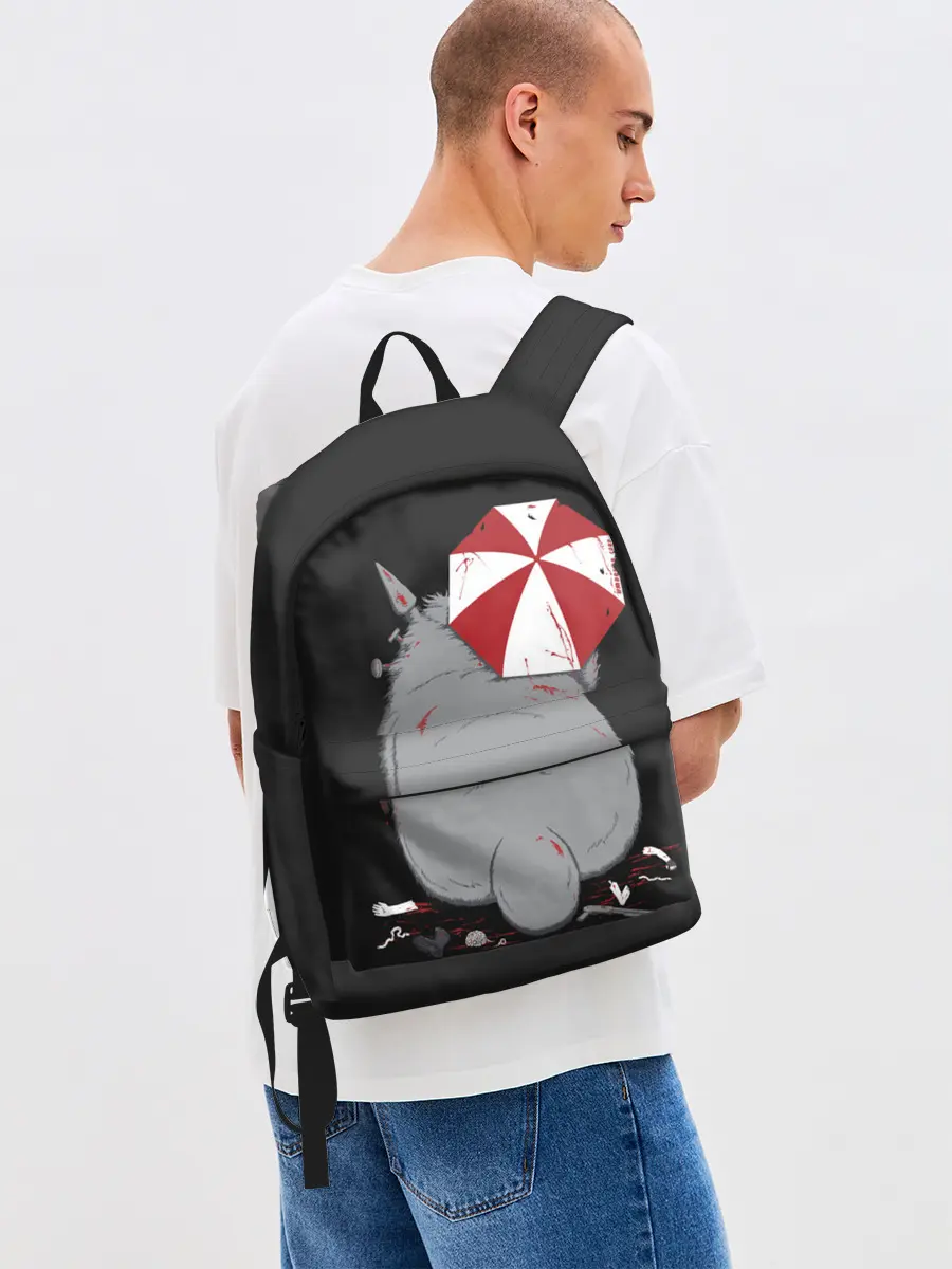 Рюкзак джинсовый / Тоторо и Umbrella Corp.