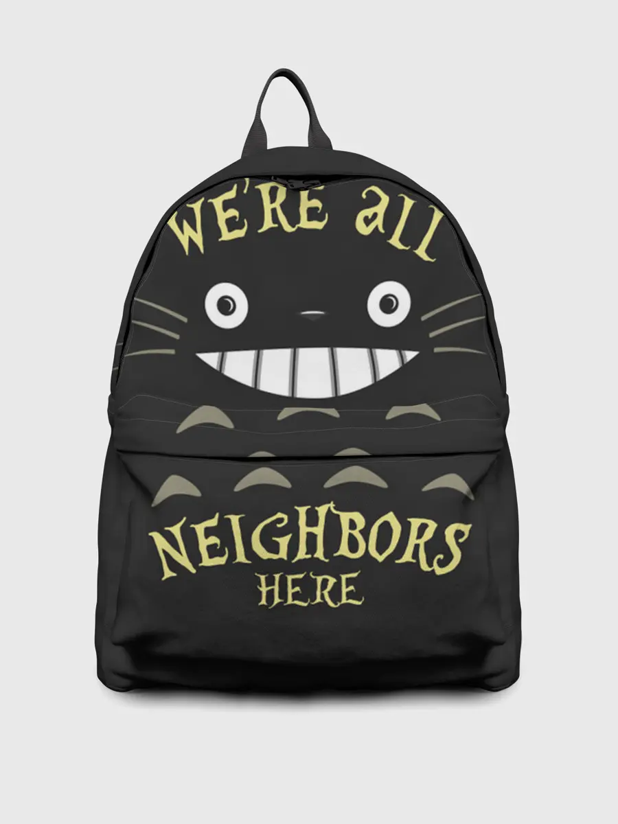 Рюкзак джинсовый / Were all Nelghbors