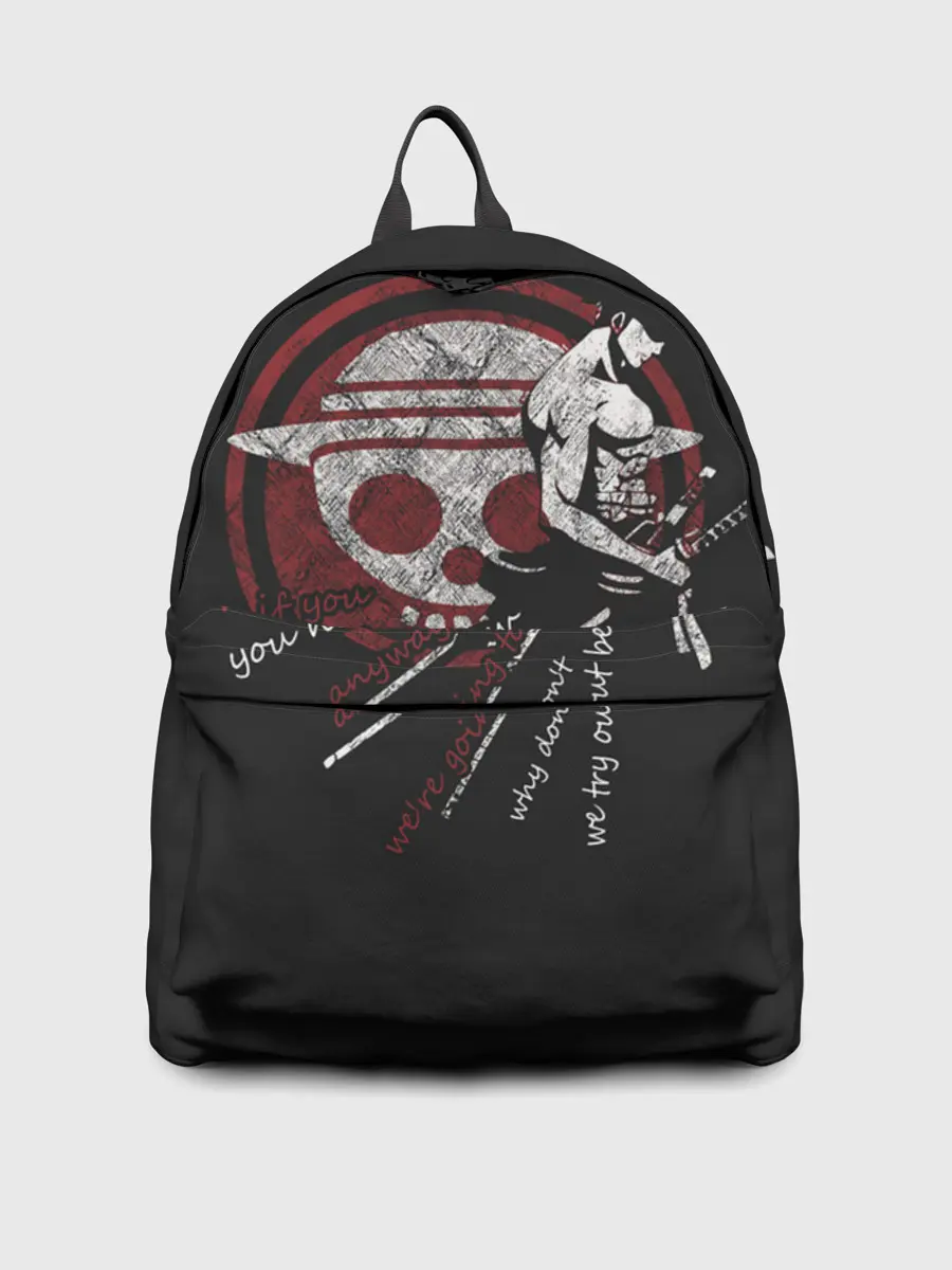 Рюкзак джинсовый / самурай One Piece