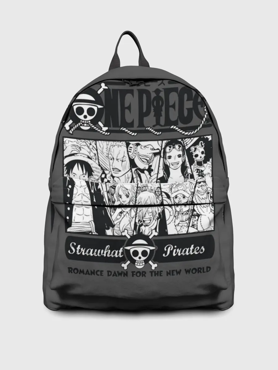 Рюкзак джинсовый / Манга One Piece