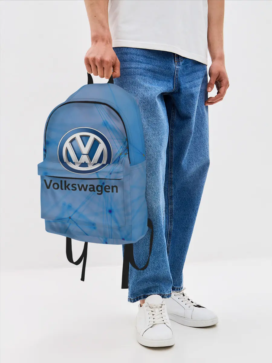 Рюкзак джинсовый / Фольцваген