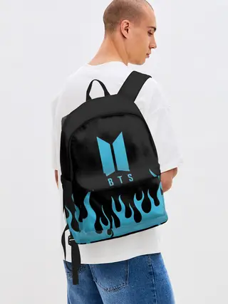 Рюкзак джинсовый / BTS