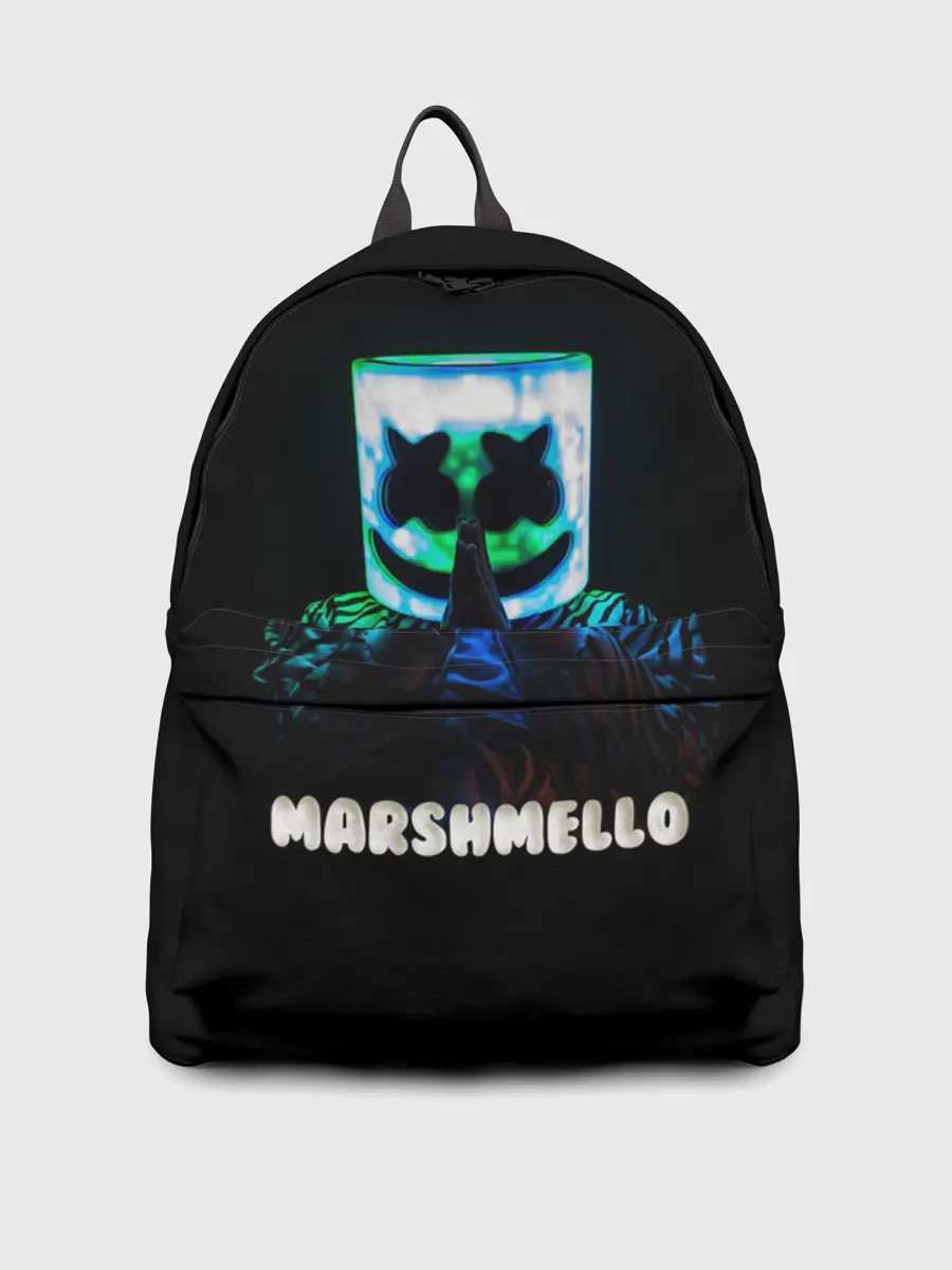 Рюкзак джинсовый / Marshmello