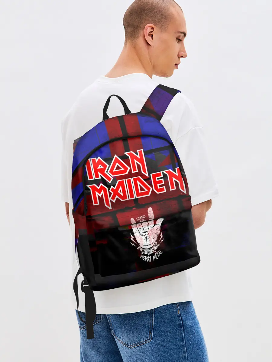 Рюкзак джинсовый / Iron Maiden