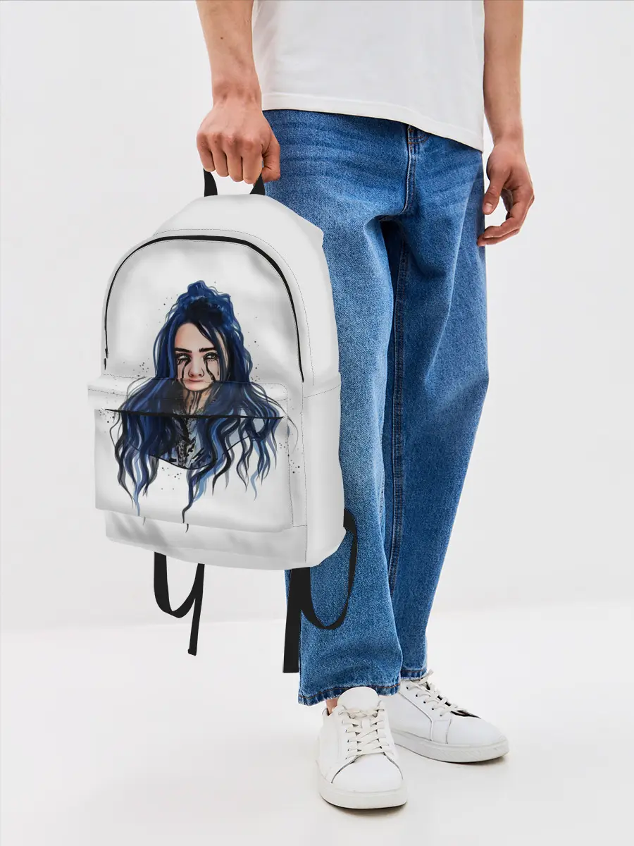 Рюкзак джинсовый / BILLIE EILISH