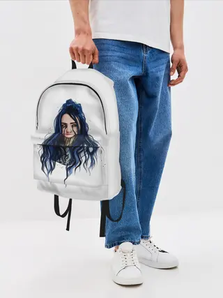 Рюкзак джинсовый / BILLIE EILISH