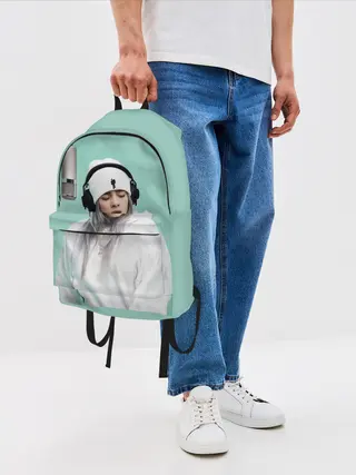 Рюкзак джинсовый / BILLIE EILISH