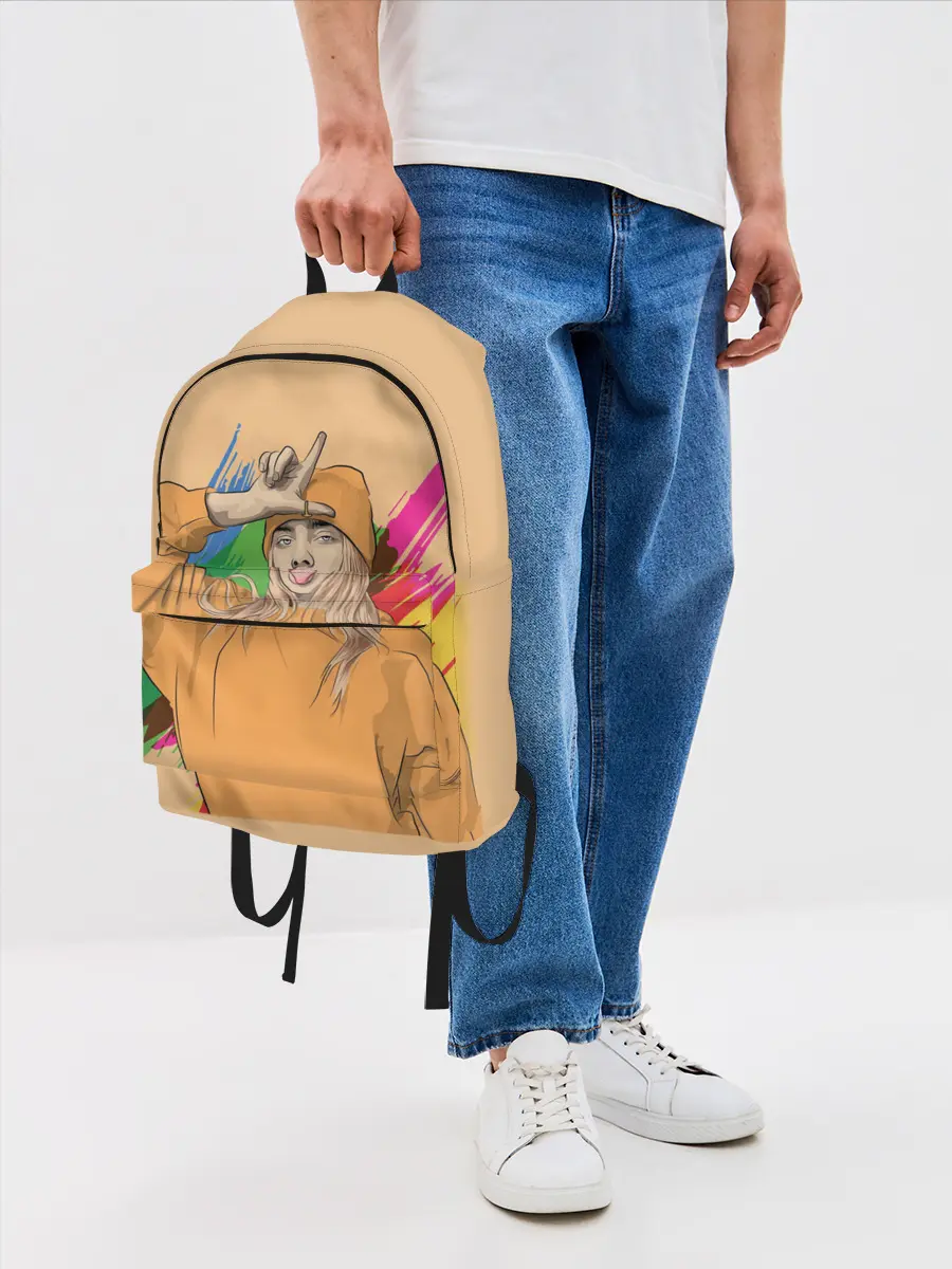 Рюкзак джинсовый / BILLIE EILISH