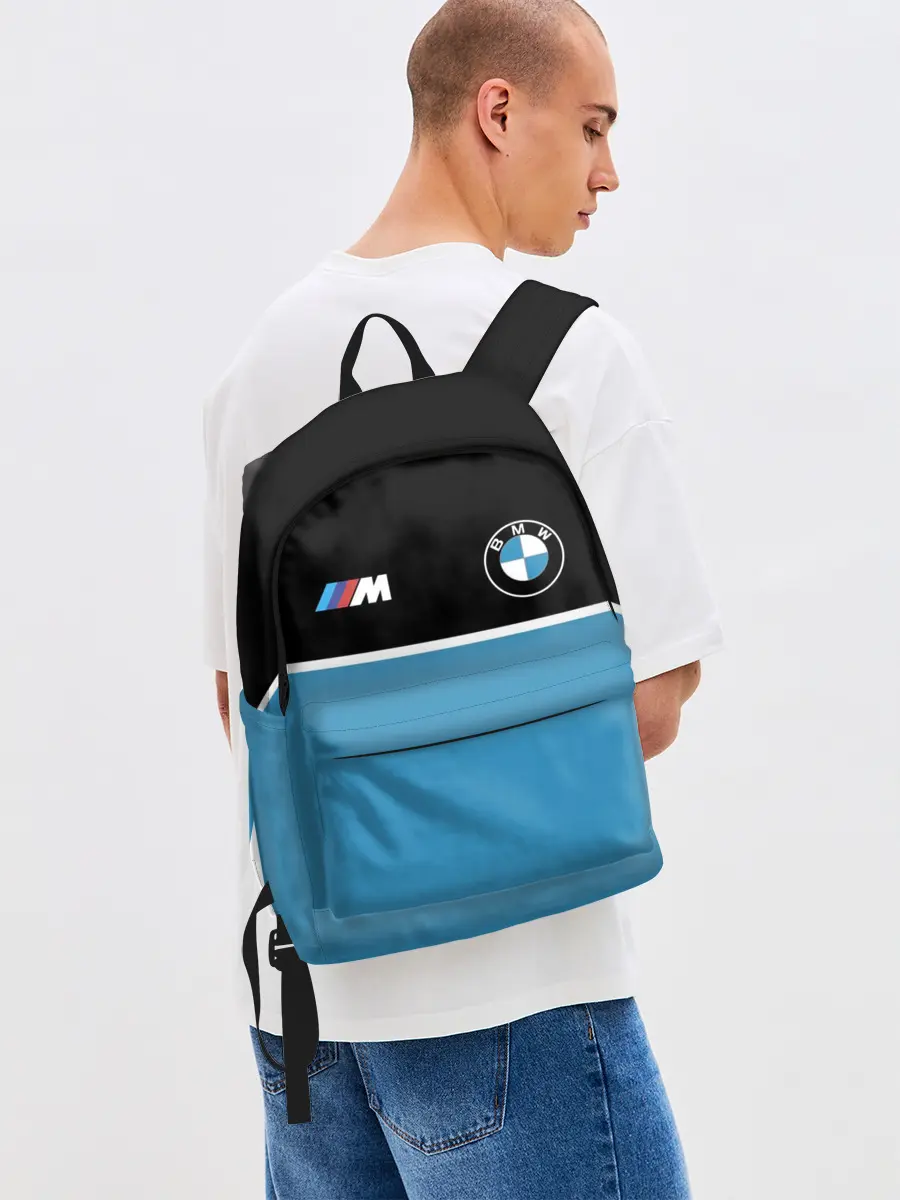 Рюкзак джинсовый / BMW / БМВ