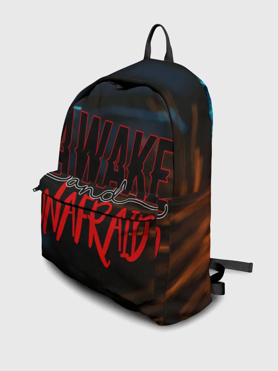 Рюкзак джинсовый / Awake unafraid