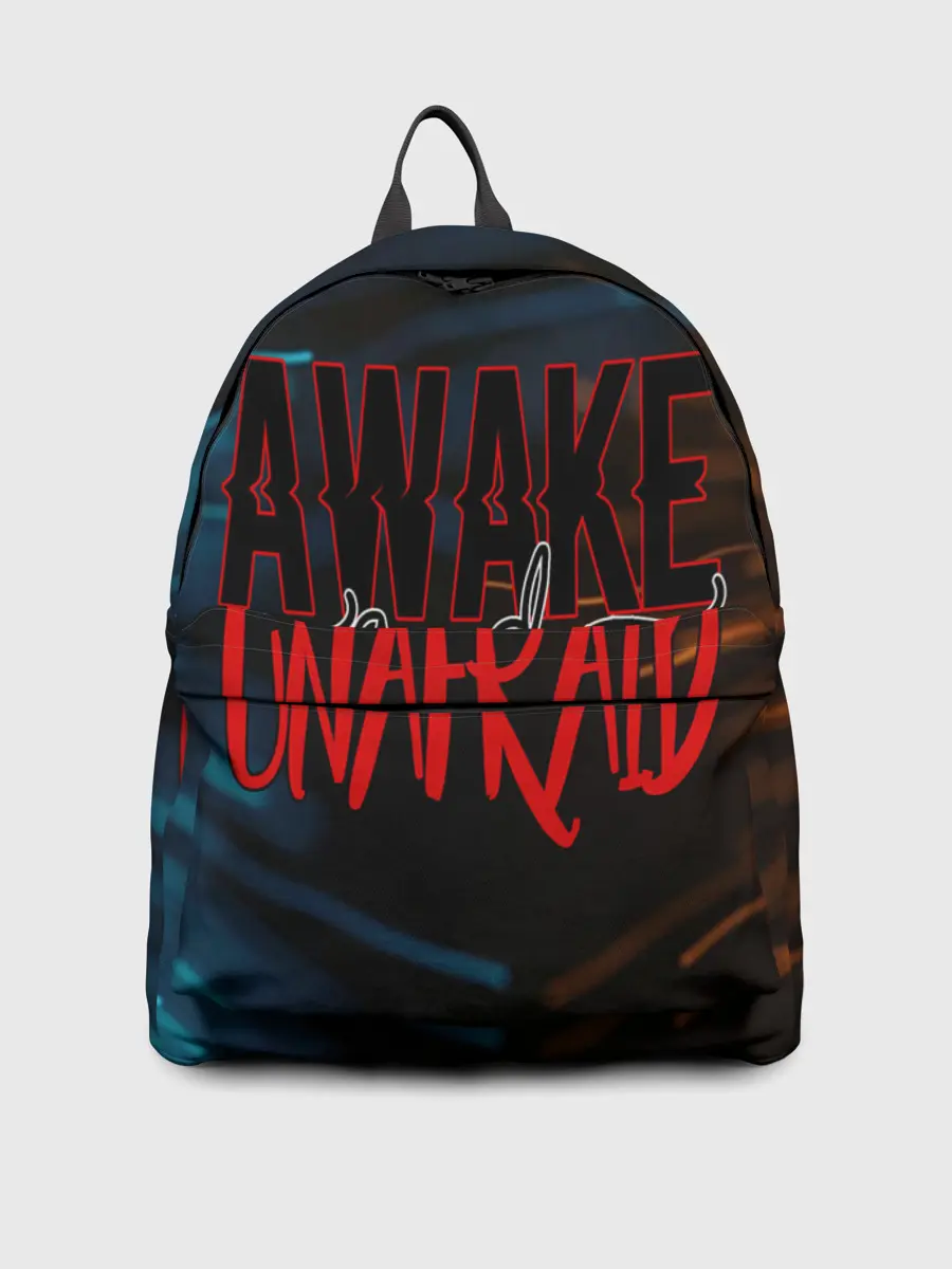 Рюкзак джинсовый / Awake unafraid