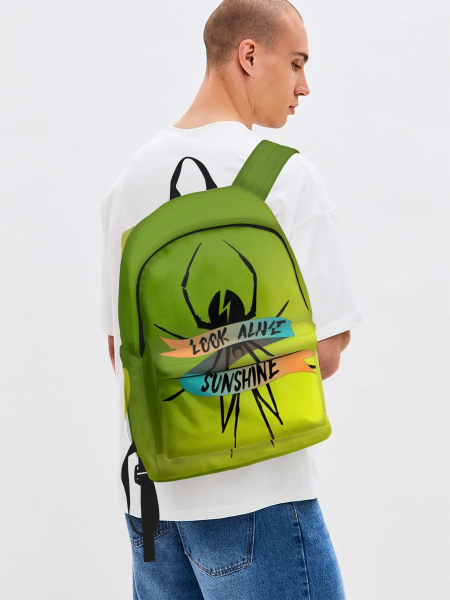 Рюкзак джинсовый / Look alive sunshine