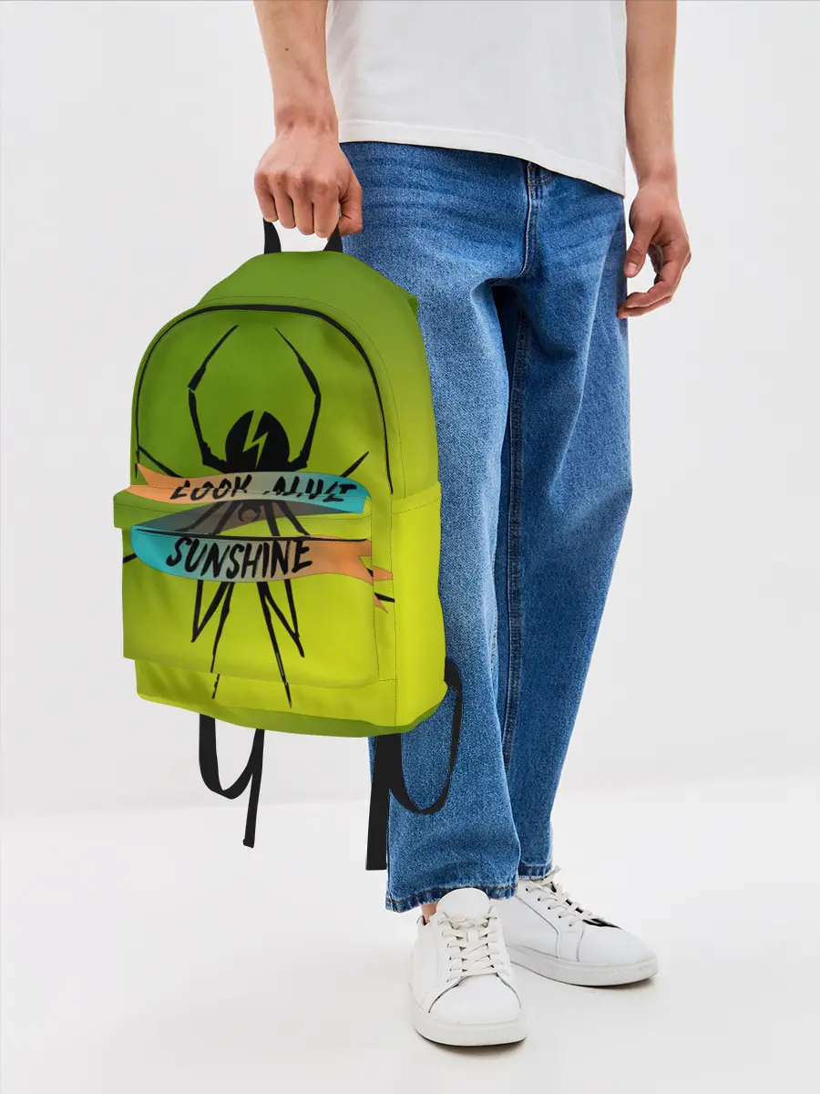 Рюкзак джинсовый / Look alive sunshine