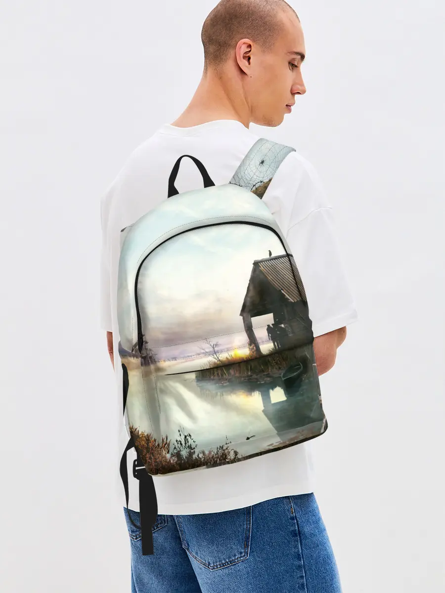 Рюкзак джинсовый / STALKER