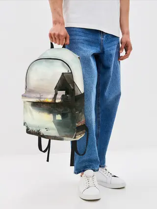 Рюкзак джинсовый / STALKER