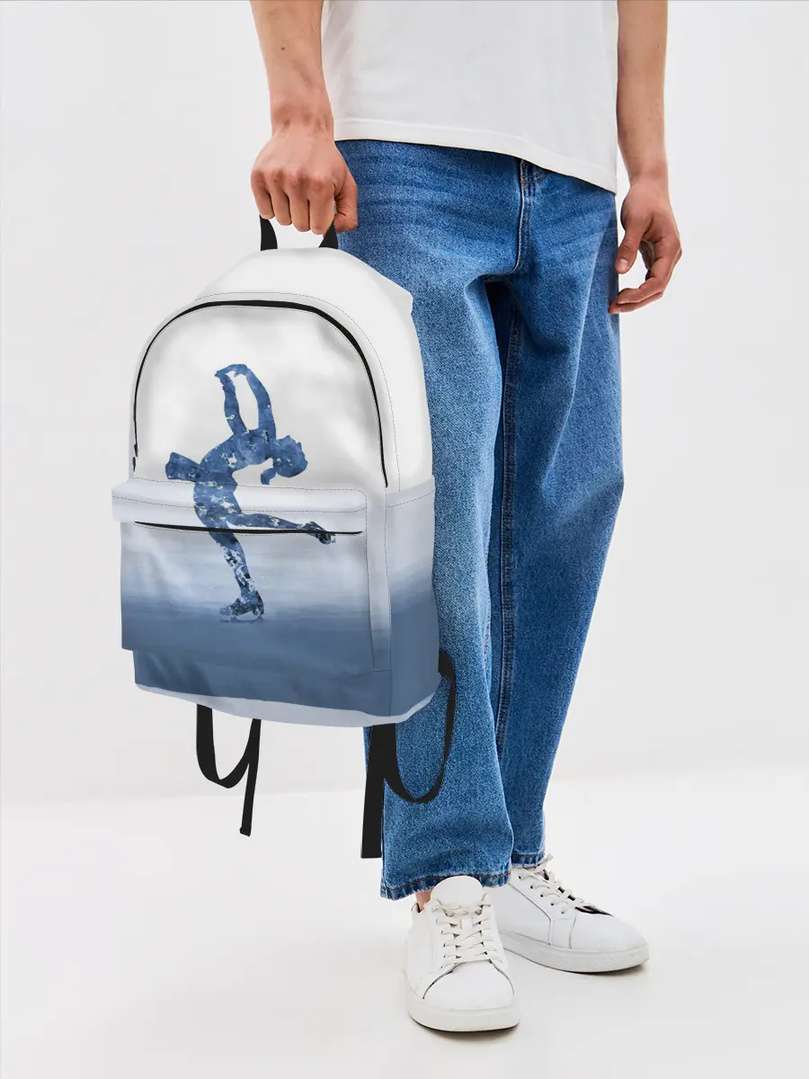 Рюкзак джинсовый / Фигурное катание