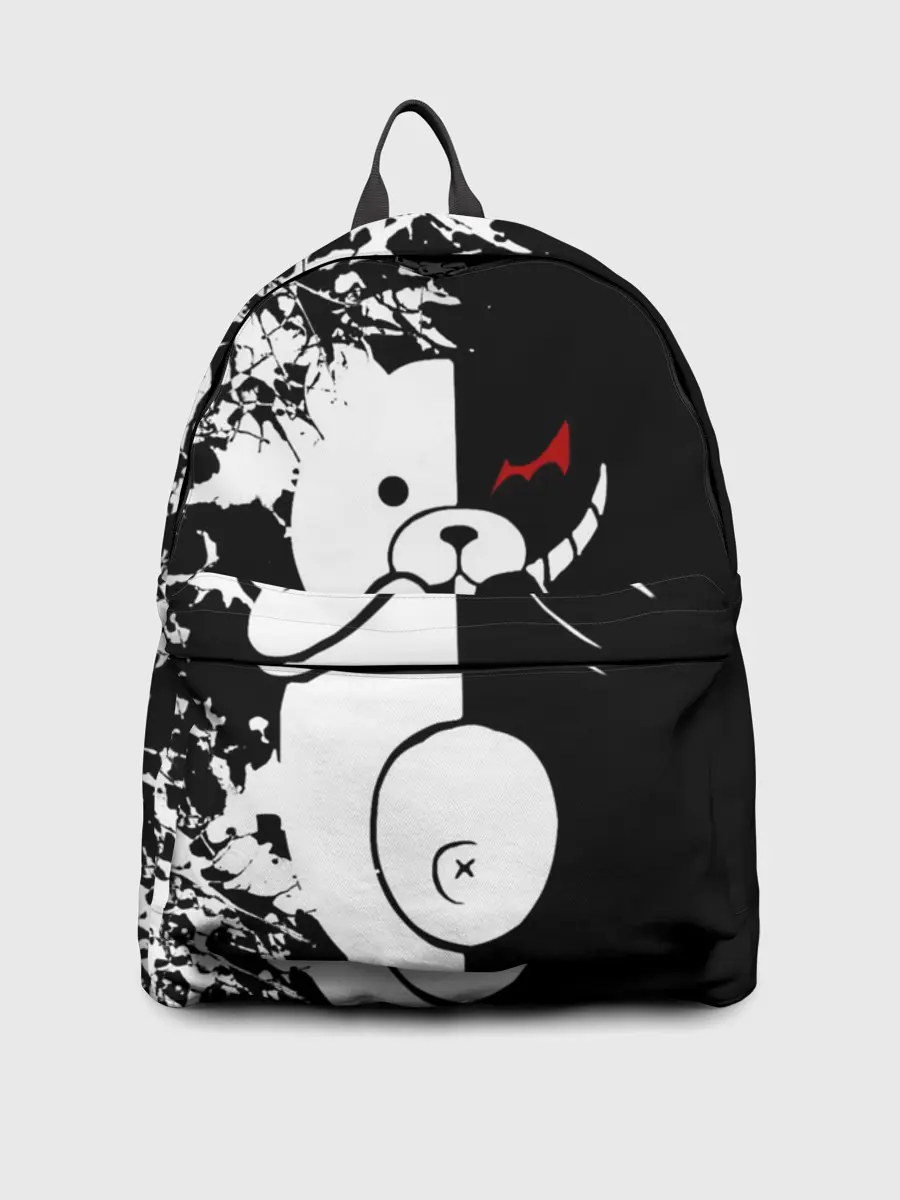 Рюкзак джинсовый / MONOKUMA держит руки