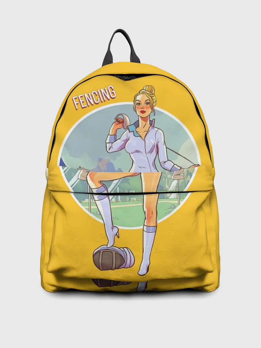 Рюкзак джинсовый / Фехтование