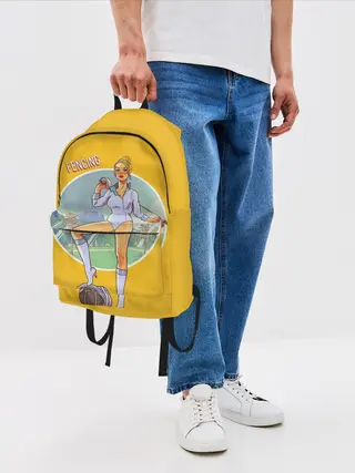 Рюкзак джинсовый / Фехтование